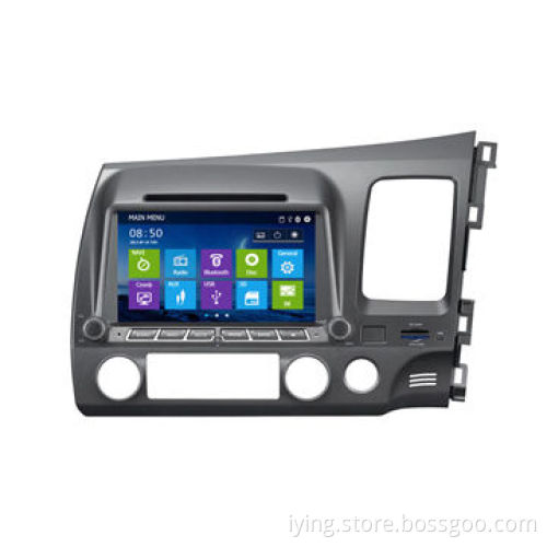 8-inch Special Car DVD Player for Honda Civic, Right Hand (2006 to 2011)